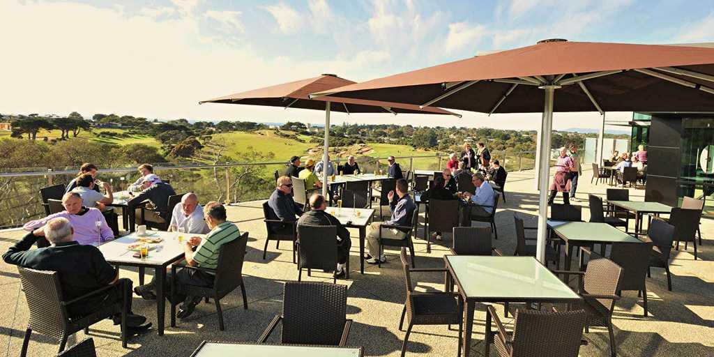 Clubhouse Terrace Portsea GC