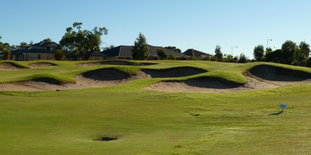 The 6th fairway at The Vines Resort Ellenbrook Course