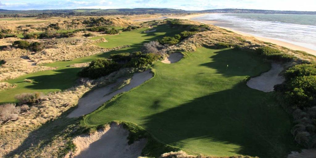 Hole 17 Barnbougle Dunes GC